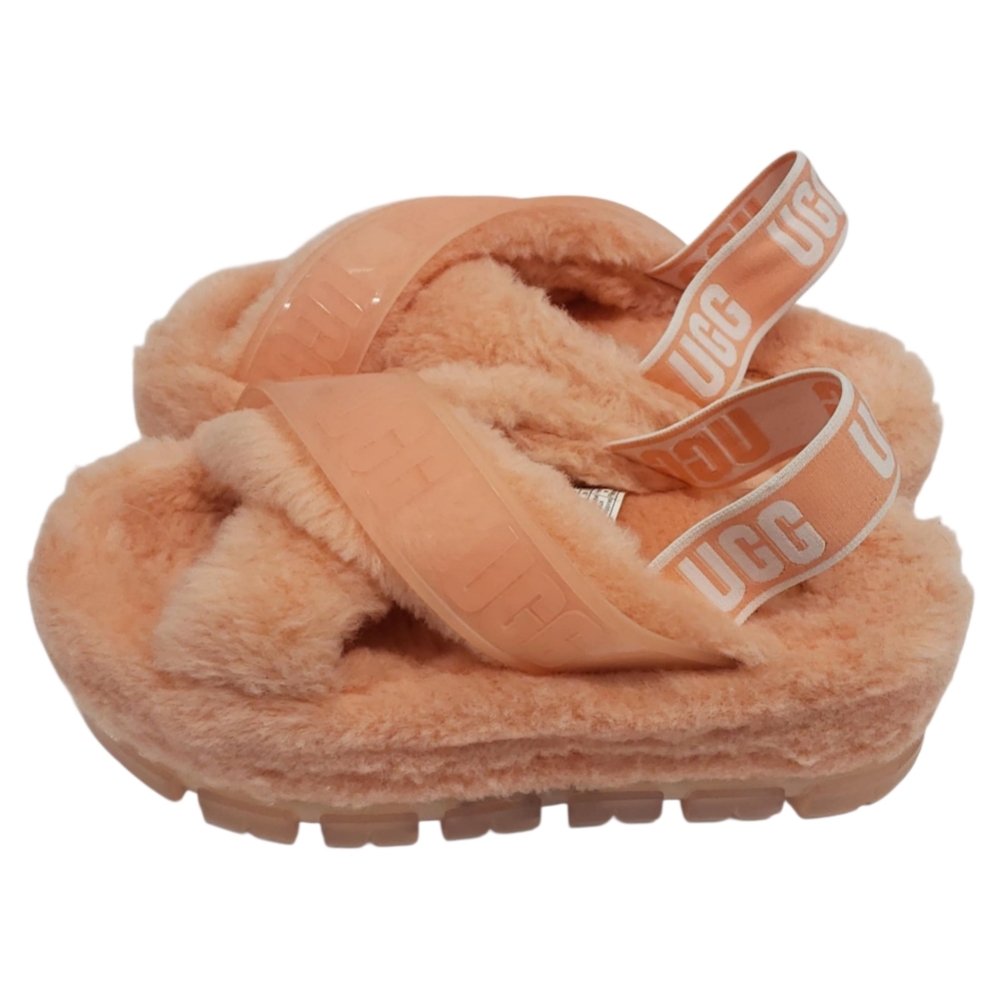 UGG OH YEAH WOMEN'S SLIDES SIZE 7‎ PINK A9